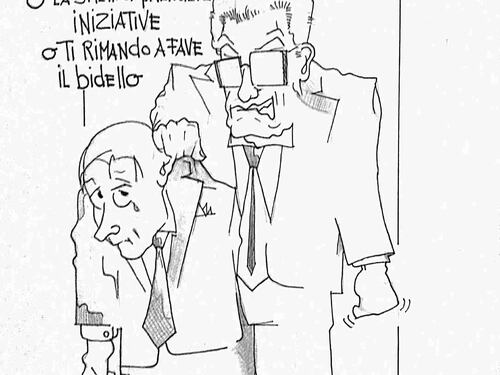 La vignetta del giorno: Tutti gli uomini del Presidente