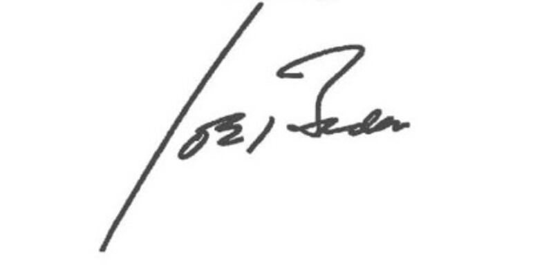 Firma Joe Biden