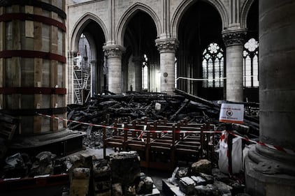 Notre Dame, continuano i lavori di ristrutturazione della cattedrale 2