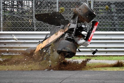 Formula Uno, Monza: la sequenza del terribile incidente di Ericsson 5