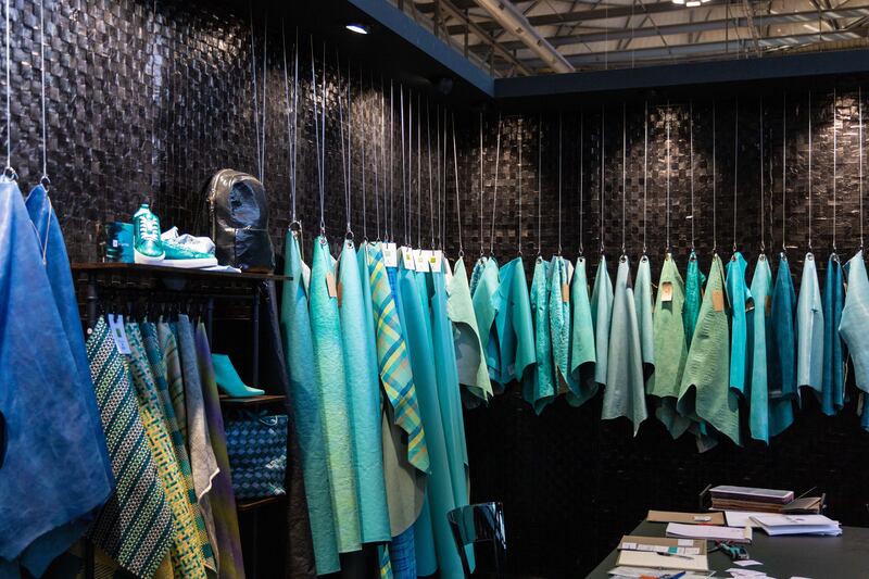 Lineapelle. stand in Fiera Milano Rho