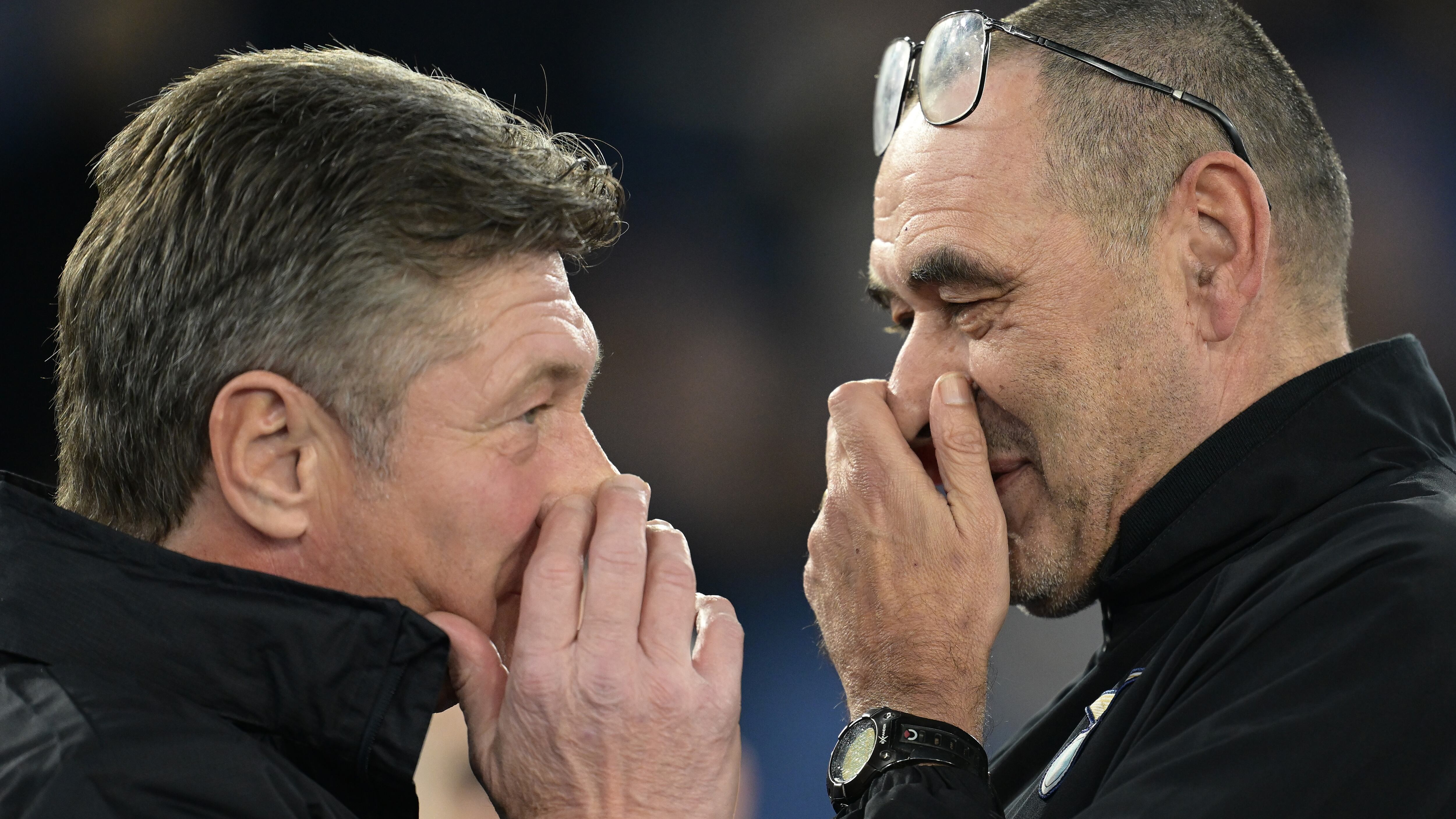 Mazzarri Sarri Lazio Napoli
