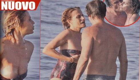Isabella Ferrari, incidente hot al mare 1