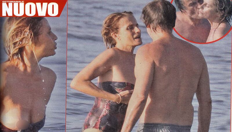 Isabella Ferrari, incidente hot al mare 1