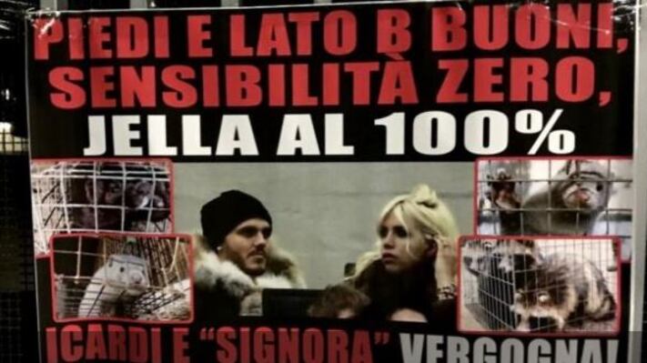 Icardi e Wanda Nara sotto attacco degli animalisti: "Vi dovreste vergognare"