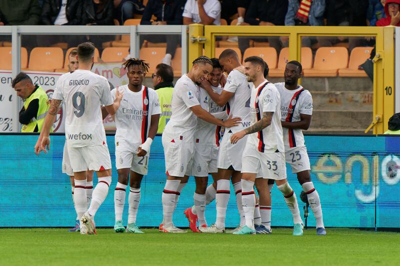 Reijnders gol Lecce Milan
