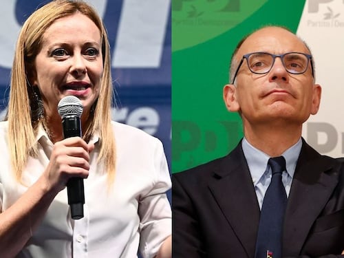 "Ecco cosa vogliono le donne", "Ridicolo". Letta e Meloni allo scontro