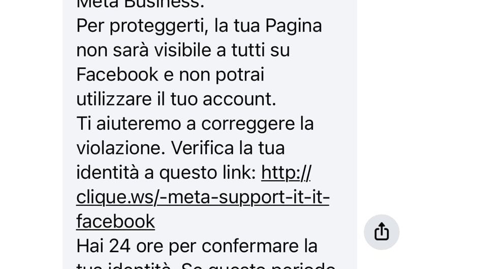 "Abbiamo limitato il tuo account". Occhio a questo messaggio: cosa fare