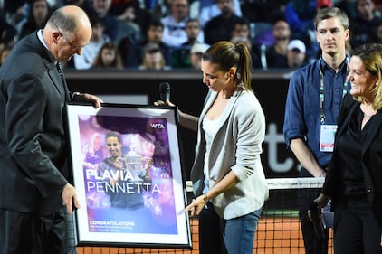 Flavio Pennetta si commuove a Roma 12