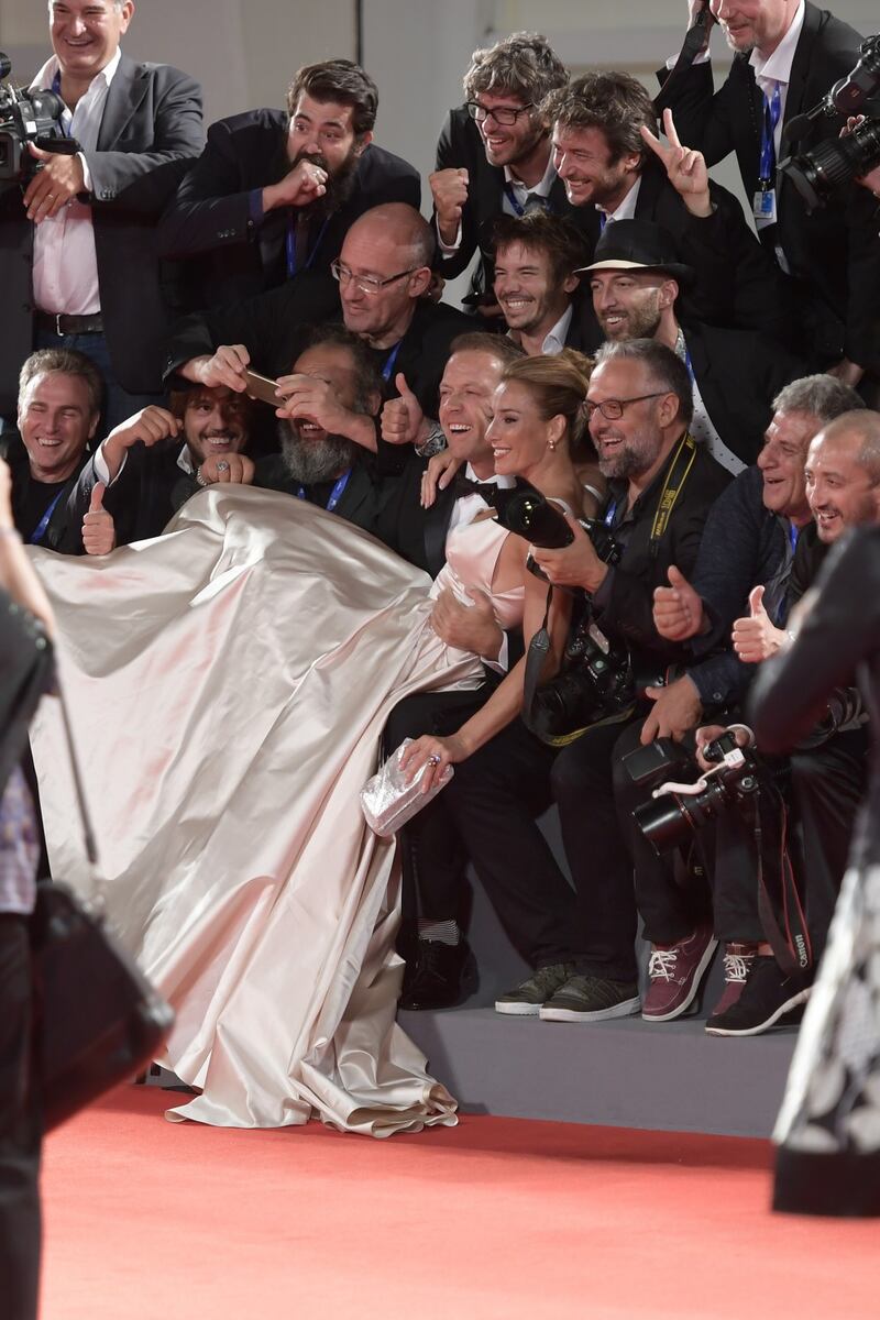 Rocco Siffredi e famiglia alla Mostra del Cinema di Venezia 23