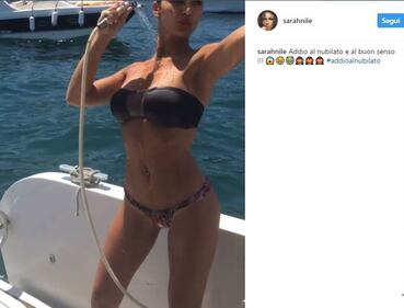 Sarah Nile sexy per l'addio al nubilato 2