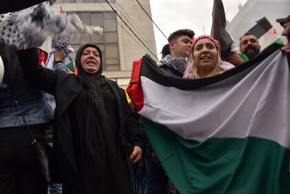 Scontri a Beirut su Gerusalemme capitale 10