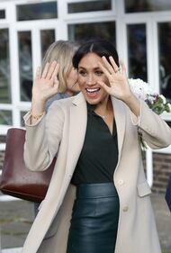 Meghan Markle felice con il Principe Harry 8