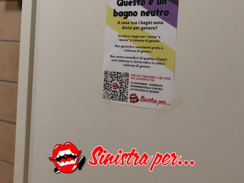 All'università di Pisa arrivano i bagni neutri. E scoppia la polemica