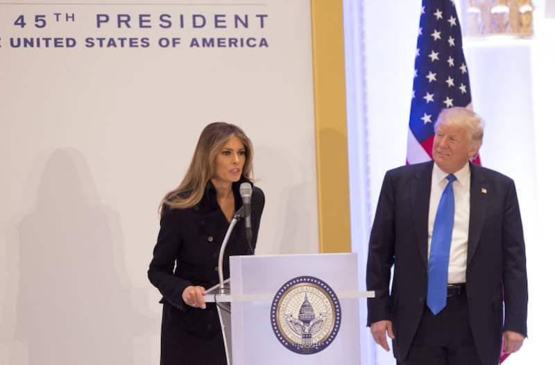 Melania e Donald Trump, coppia presidenziale 21