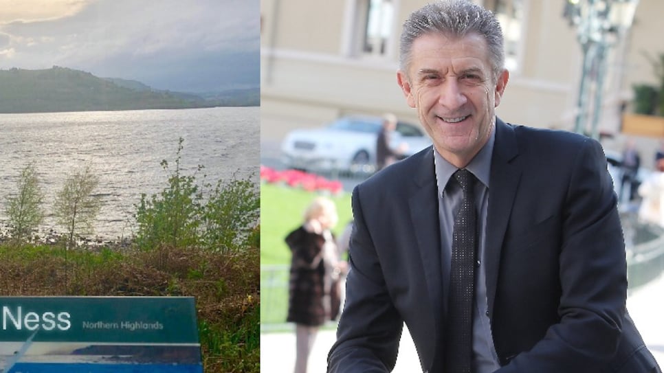 Ezio Greggio a Loch Ness, la foto: "C'è qualcosa di strano nel lago"