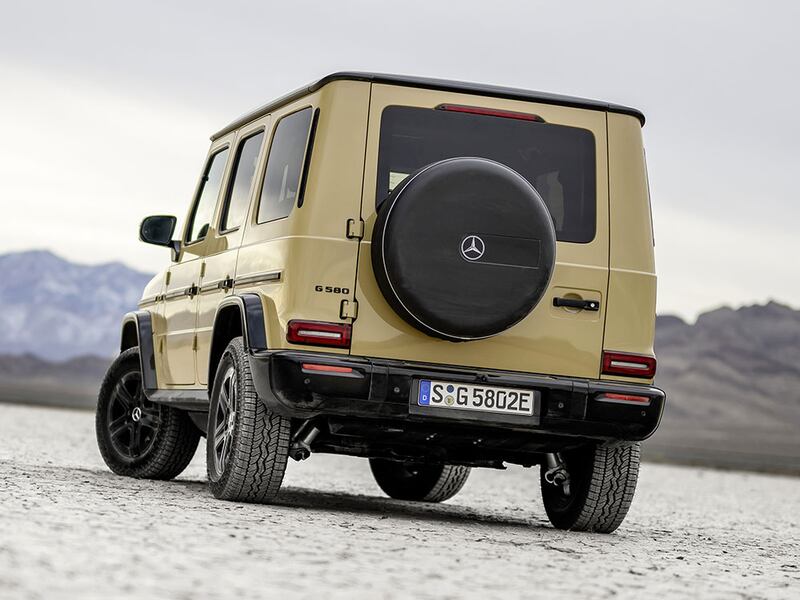 Nuova Mercedes Classe G elettrica