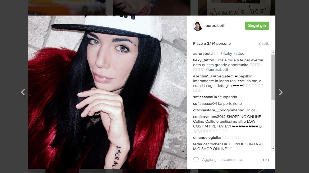 Aurora Betti annuncia la gravidanza e pubblica l'ecografia su Instagram