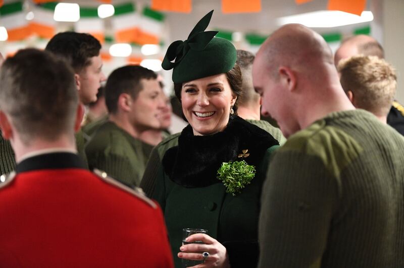 Kate Middleton in verde per San Patrizio 17