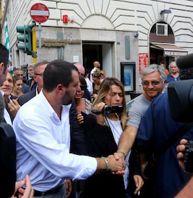 Esodati, Salovini guida l'occupazione del Mef 4