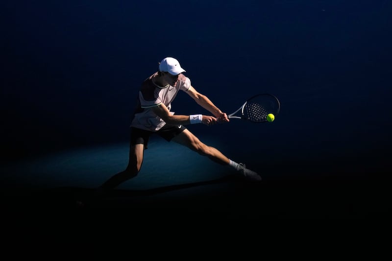 Jannik Sinner vola in finale agli Australian Open: le immagini più belle del match contro Djokovic 12