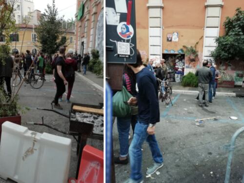 Roma, i centri sociali occupano il palazzo: "La Raggi fa finta di niente"