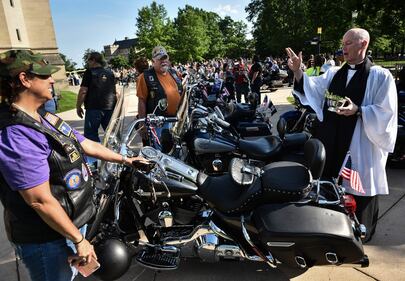 Usa, raduno motociclisti Rolling Thunder a Washington 3