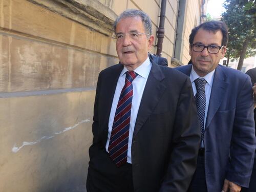 Prodi: "Pentito di non aver fatto il mio partito"