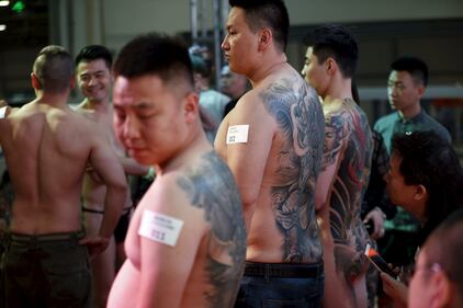 La festa internazionale del tatuaggio a Shangai 3