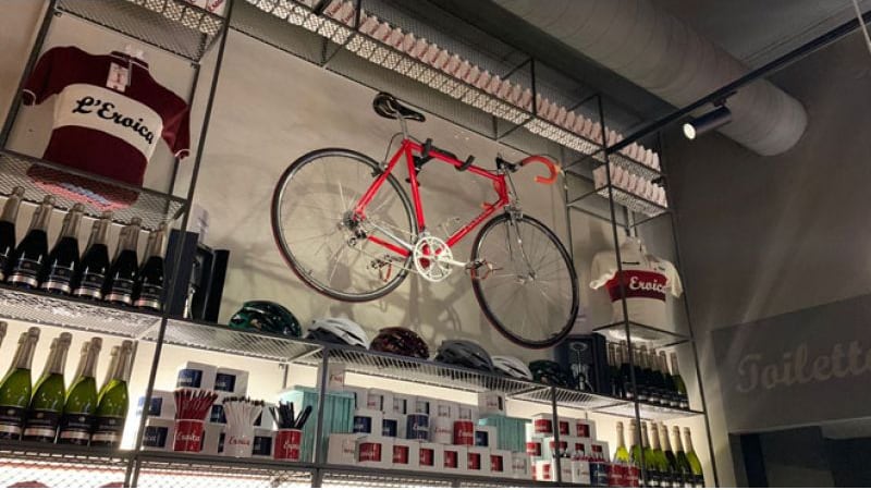 Da Colnago a Santini: il Caffè diventa Eroico