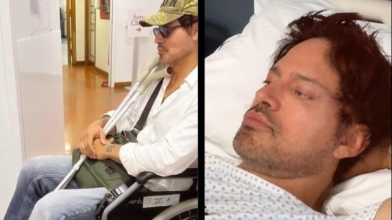 "Infortunio sul set" e Gabriel Garko finisce in sedia a rotelle: cos'è successo all'attore