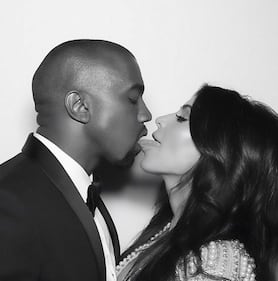 Kim Kardashian e Kanye West, il loro primo anno di nozze 1