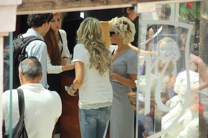 La nuova acconciatura di Pamela Anderson  al Taormina Film Fest 8