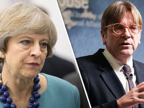Brexit, Verhofstadt: "Londra dovrà uscire anche da Euratom"