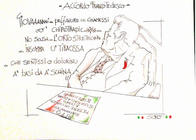 Mattarella, Giovanni e l'accordo Franco-Tedesco 1
