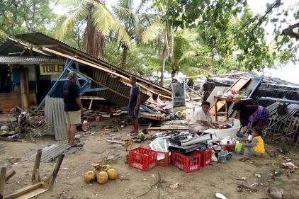 L'Indonesia devastata dalla furia dello tsunami 2