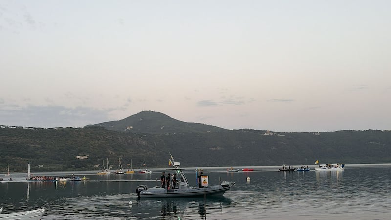 Papa processione Madonna del Lago