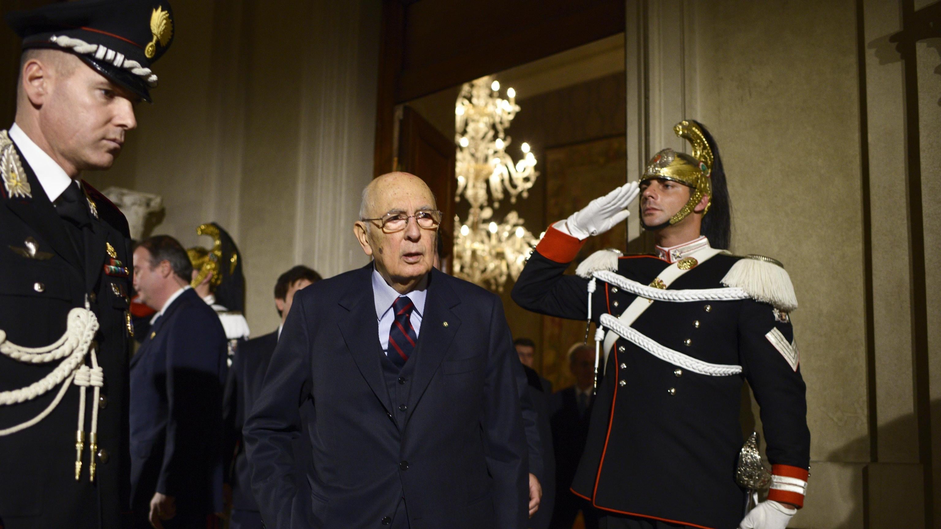 Napolitano: "Ora le riforme"