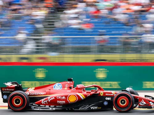 Zampata di Leclerc a Spa, pole di rabbia per la Ferrari