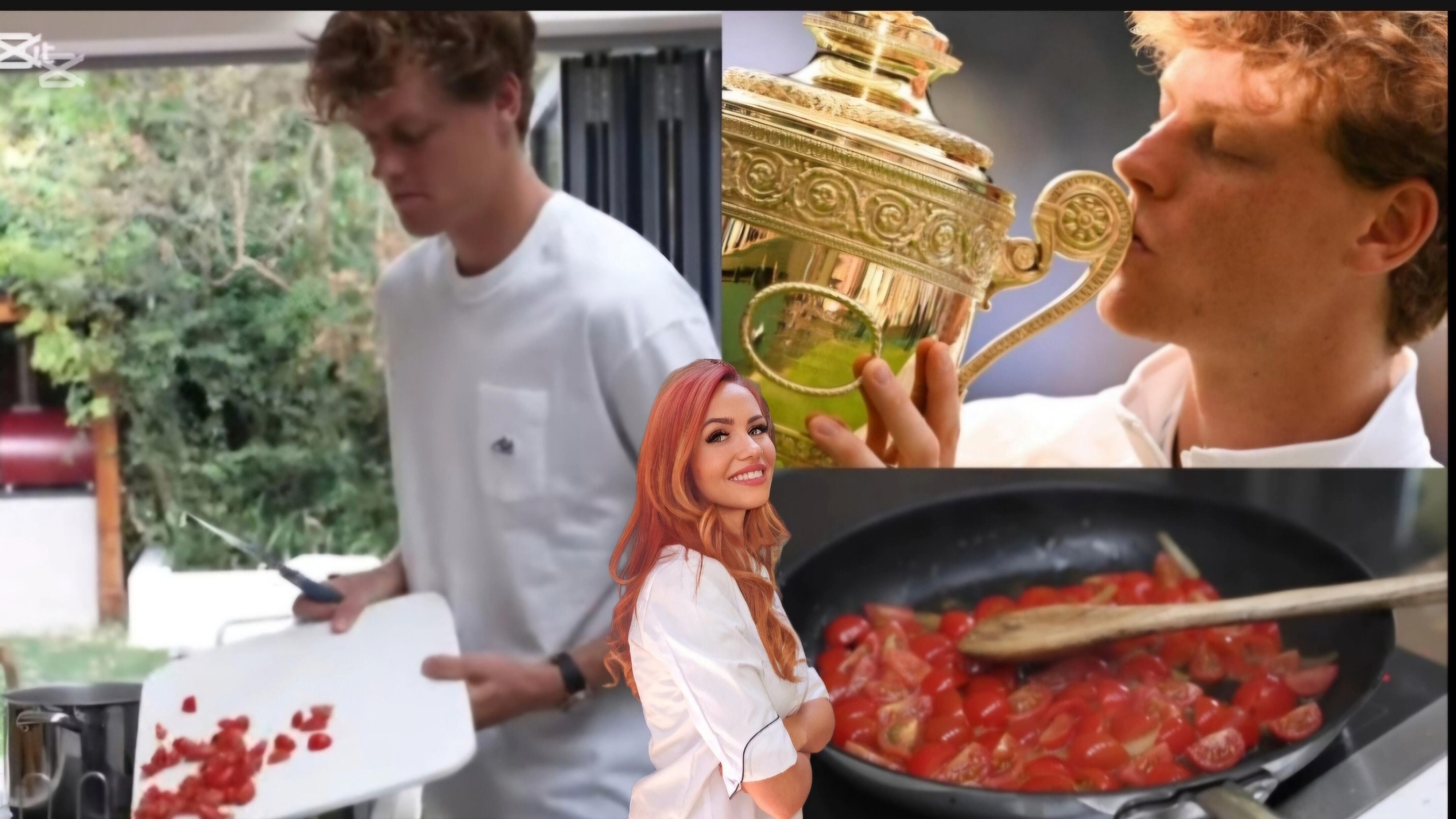 In cucina con Sinner: i segreti del campione prima di conquistare Wimbledon