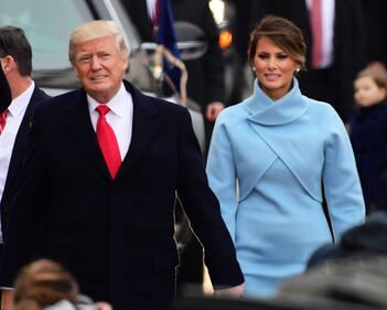 Melania e Ivanka Trump: moglie e figlia del presidente 33