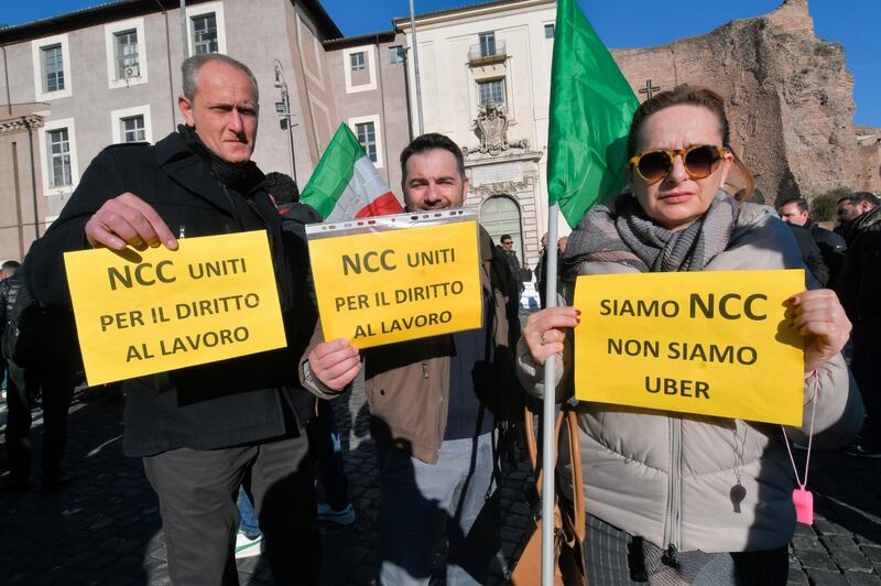 Ncc in protesta a Roma: tensione in piazza 2