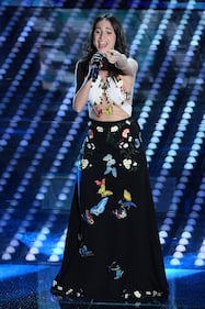 Sanremo, l'abito hot di Lodovica Comello 1