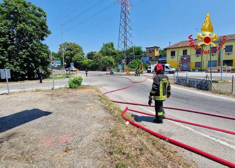 Fuga di gas a Pavia 8