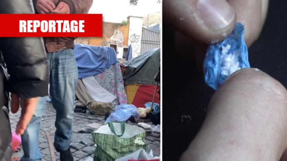 "Cosa vuoi? Cocaina... eroina...". Nella tendopoli dei pusher si spaccia h24