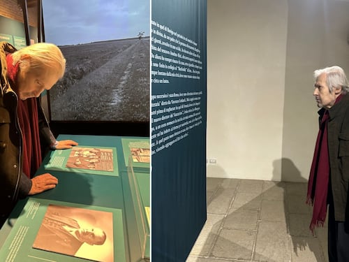 Vittorio Sgarbi a Rovigo per la mostra dedicata allo scrittore e amico Gian Antonio Cibotto