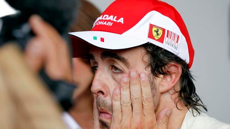 F1 Gp di Silverstone: Rossa di vergogna, Ferrari fuori dalla Q2 Pole a Rosberg