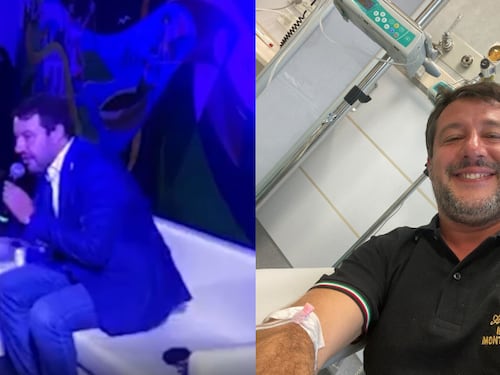 "Flebo di cortisone per il mal di schiena". Salvini "febbricitante" è un caso