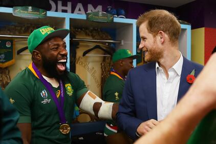 Il Principe Harry al Rugby World Cup  2