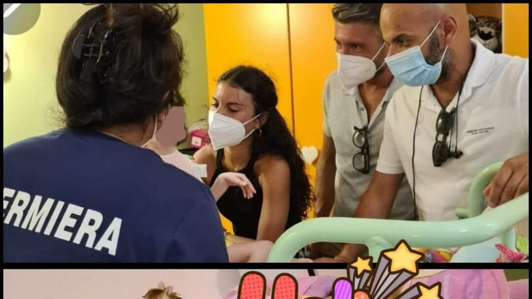 Elsa non parla ma sorride: "Mangia solo omogenizzati"